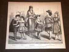 Carnevale nel 1881 costumi - carnevale,