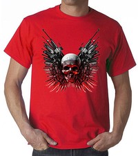 T SHIRT I MERCENARI 3 THE EXPENDABLES 3 FILM SILVESTER STALLONE FUCILI LOGO UOMO