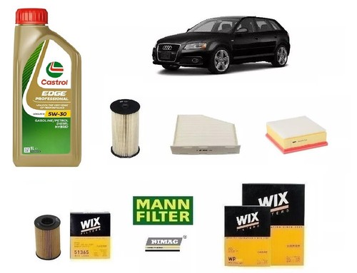 Kit filtri tagliando per audi - kit,
