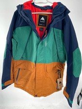 Burton Giacca Uomo Breach, Abito Blu, Verde Antico, True Penny, XL