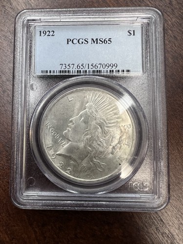 1922 dollaro della pace 1 - 1922, $1