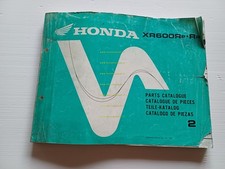 HONDA XR 600 R 1993 catalogo