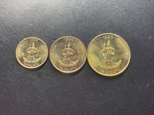 moneta antica 1981 - 2025Repubblica di Vanuatu  3 monete 1990