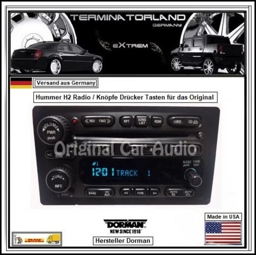 Pulsanti radio hummer - radio, h2