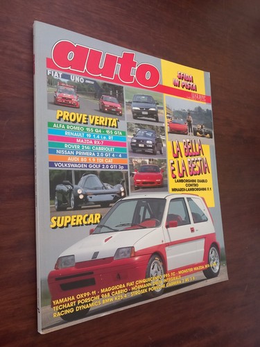 Rivista auto conti 7 1992 - rivista,