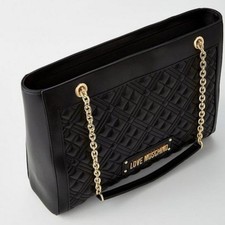 Love moschino black quilted - love,