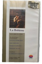 Puccini boheme vhs tape - la, boheme,