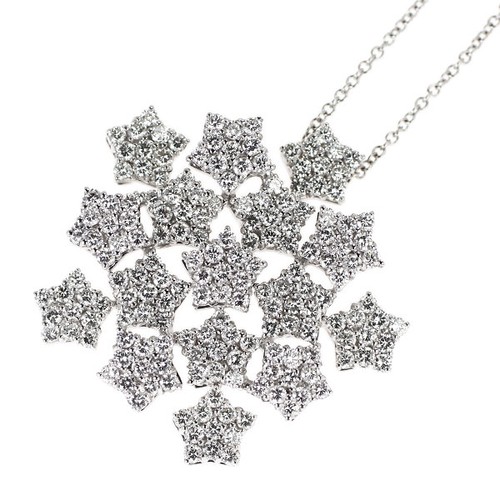 Collana con ciondolo zaffiro