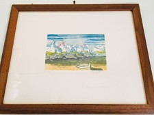 ✅ Walter Scotti Litografia a colori firmata e numerata  Monopoli Puglia