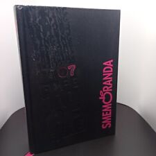 SMEMORANDA 2007 NERA ROSA GRANDE DIARIO AGENDA