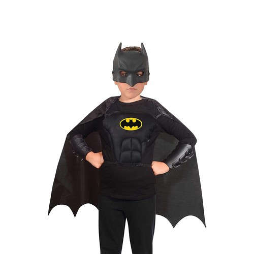 Kit travestimento batman - kit,