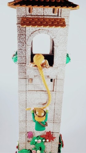 Custom torre rapunzel con sus - ,