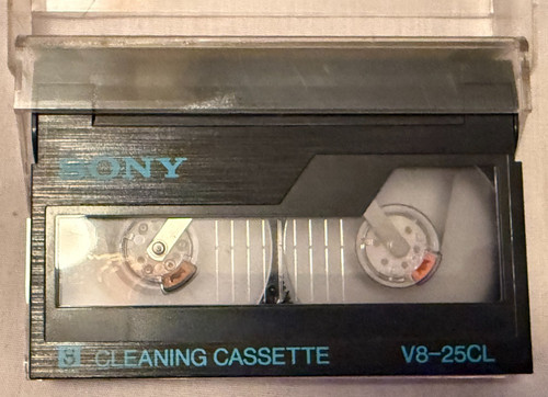 Sony video8 8mm pulitore testa - video8,