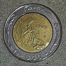 500 Lire 1989 Repubblica di