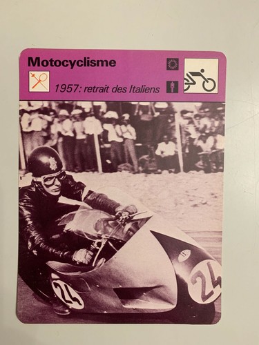 Carte motocyclisme - motocyclisme, ed