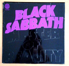 BLACK SABBATH " MASTER OF REALITY " - VERTIGO 6360 050 - U.K. 1970 EMBOSSED BOX