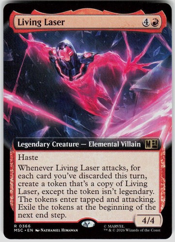 Living laser extended - laser, 366