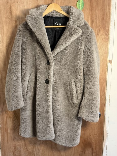 Zara cappotto orsacchiotto - zara,