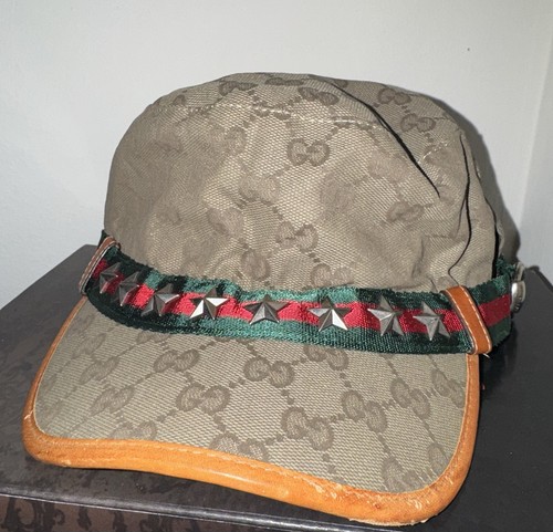 Gucci berretto militare - militare, beige