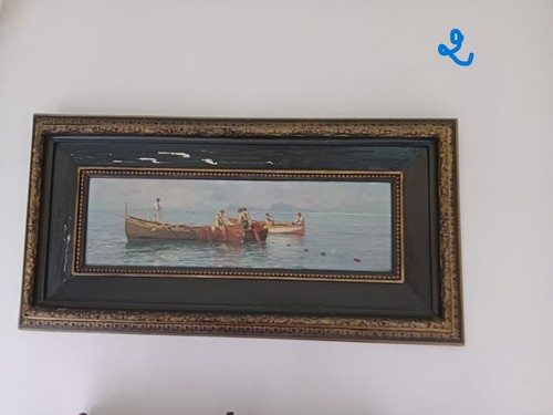 Quadro antico pescatori - antico,