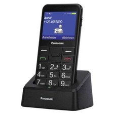 Panasonic KX-TU155 cellulare per anziani nero slot microSD tasti di scelta grandi