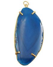 AGATA BLU - LASTRA - CIONDOLO