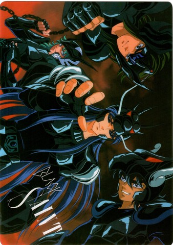 Rare 1987 saint seiya - seiya, black