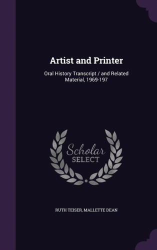 Teiser artist and printer - teiser,