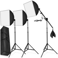 3x Illuminazione set studio
