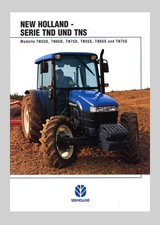 New Holland TN55D TN65D TN 75D TN 55 S TN 65 S TN 75 SS trattore originale  