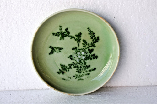 Vintage cinese celadon verde - vintage,