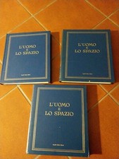Enciclopedia L'UOMO E LO SPAZIO 3 VOLUMI FABBRI EDITORE 1965