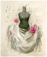 Bellandi Luca - 117x97 - Regal green -serigrafia materica su cartoncino