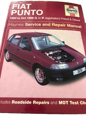 HAYNES FIAT PUNTO 1994 TO 1999