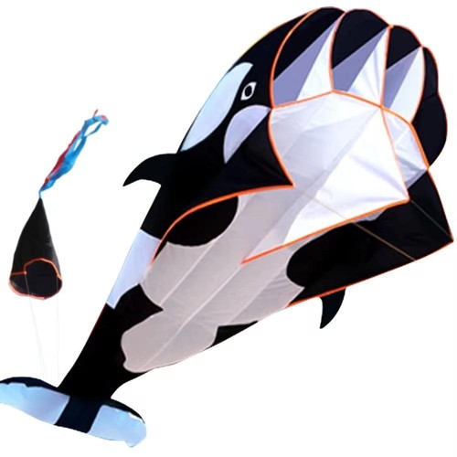 Aquilone delfino balena 2m - delfino, 2,2m
