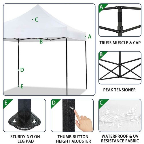 Gazebo 3x3 pieghevole - gazebo,