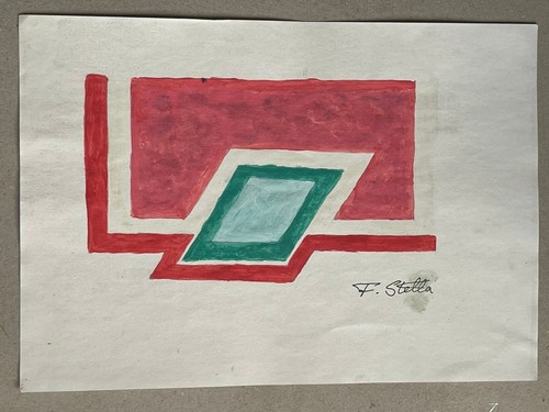 Frank stella drawing and - frank,