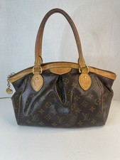 Louis Vuitton Tivoli Shoulder Bag PM Brown Canvas