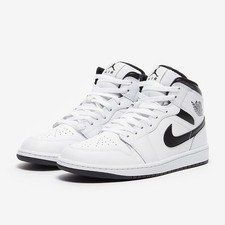 Air jordan mid - air, white
