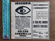 Pubblicità vintage del 1957