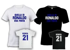 T-shirt SFORZA 21 cotone nera