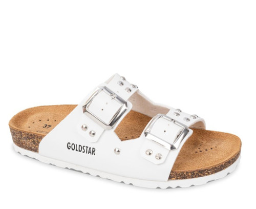Ciabatte sandali con fibbie