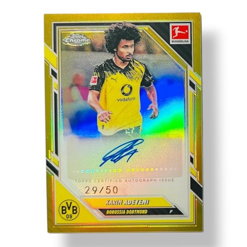 Karim adeyemi auto topps - auto,