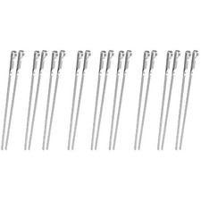  3 Count spiedini per barbecue in acciaio inox spiedini in metallo per grigliare spiedini accessori per barbecue