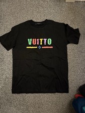 T-shirt uomo nera Louis