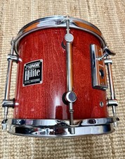 Raro acero rosso Tom Sonor Hilite 10" vintage