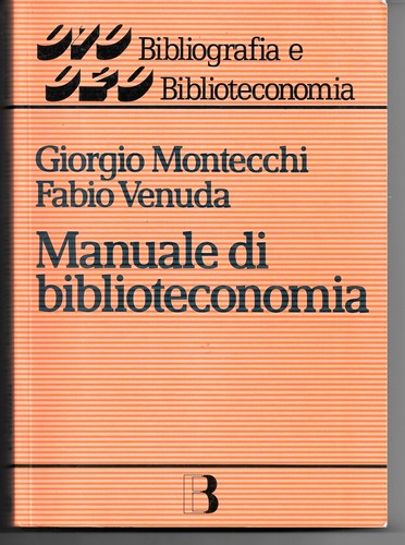 Manuale biblioteconomia - manuale,