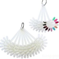 Espositore Display 120 Tip bianco Rimovibile Ricostruzione Unghie Nail Art