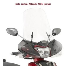 KAPPA Parabrezza senza Attacchi 52X66,5 Per Honda Vision 50 2011-2020