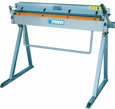 PRESSA PIEGATRICE MANUALE PROFESSIONALE PER LAMIERA METALLO 1000 X 1,2 MM FERVI